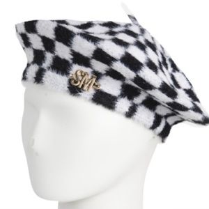STEVE MADDEN CHECKERED BERET